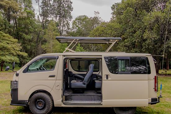 safari van hire in Tanzania